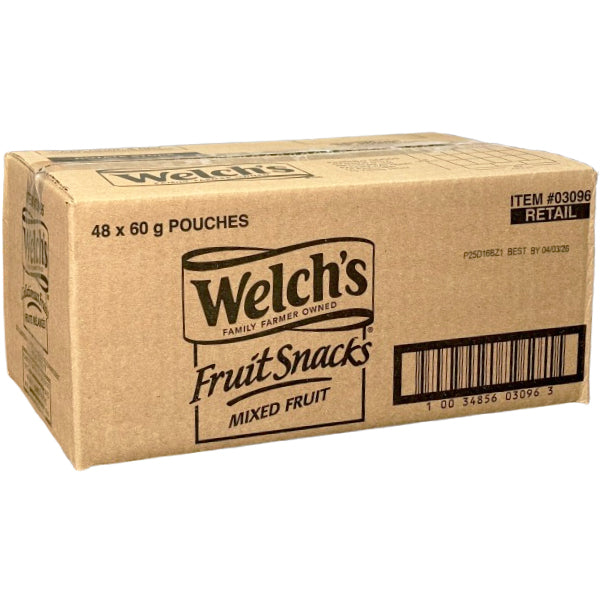 Welch'S - Mixed Fruit Snacks 48x60 GR