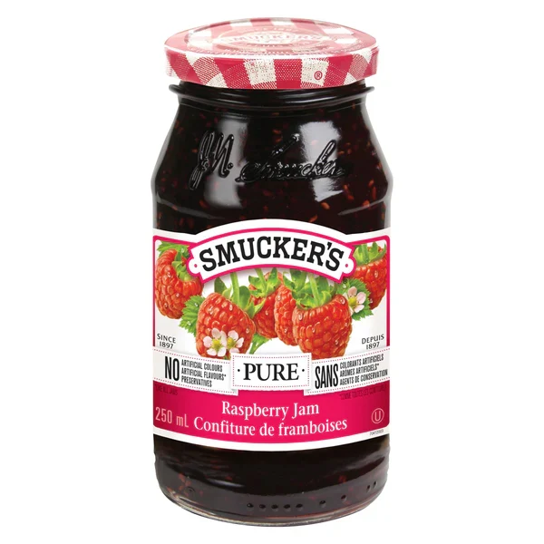 Smuckers - Pure Raspberry 12x250 ML