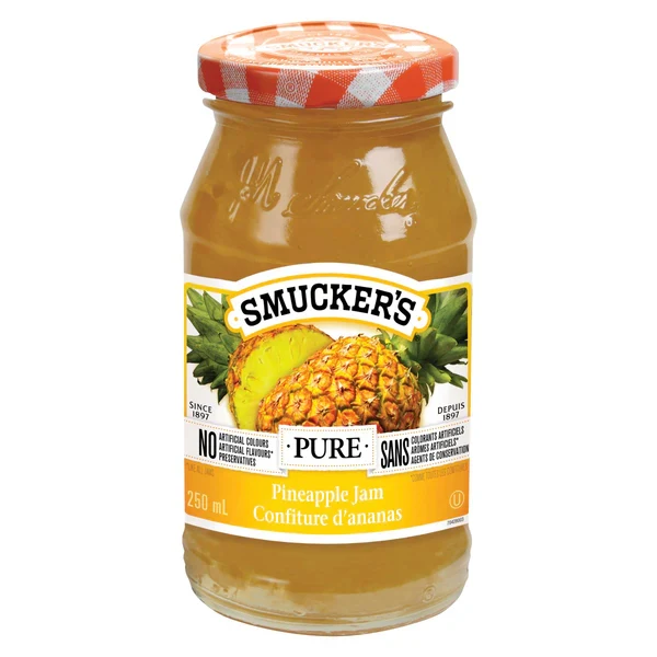 Smuckers - Pure Pineapple 12x250 ML