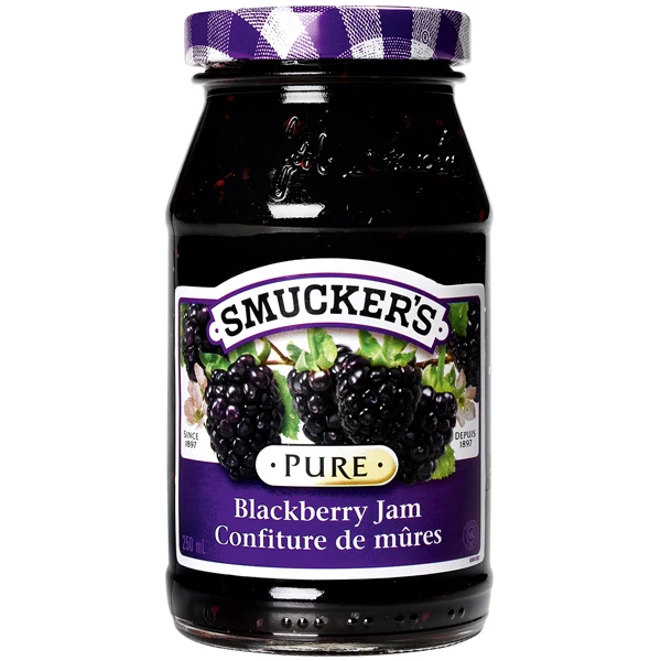 Smuckers - Pure Blackberry 12x250 ML