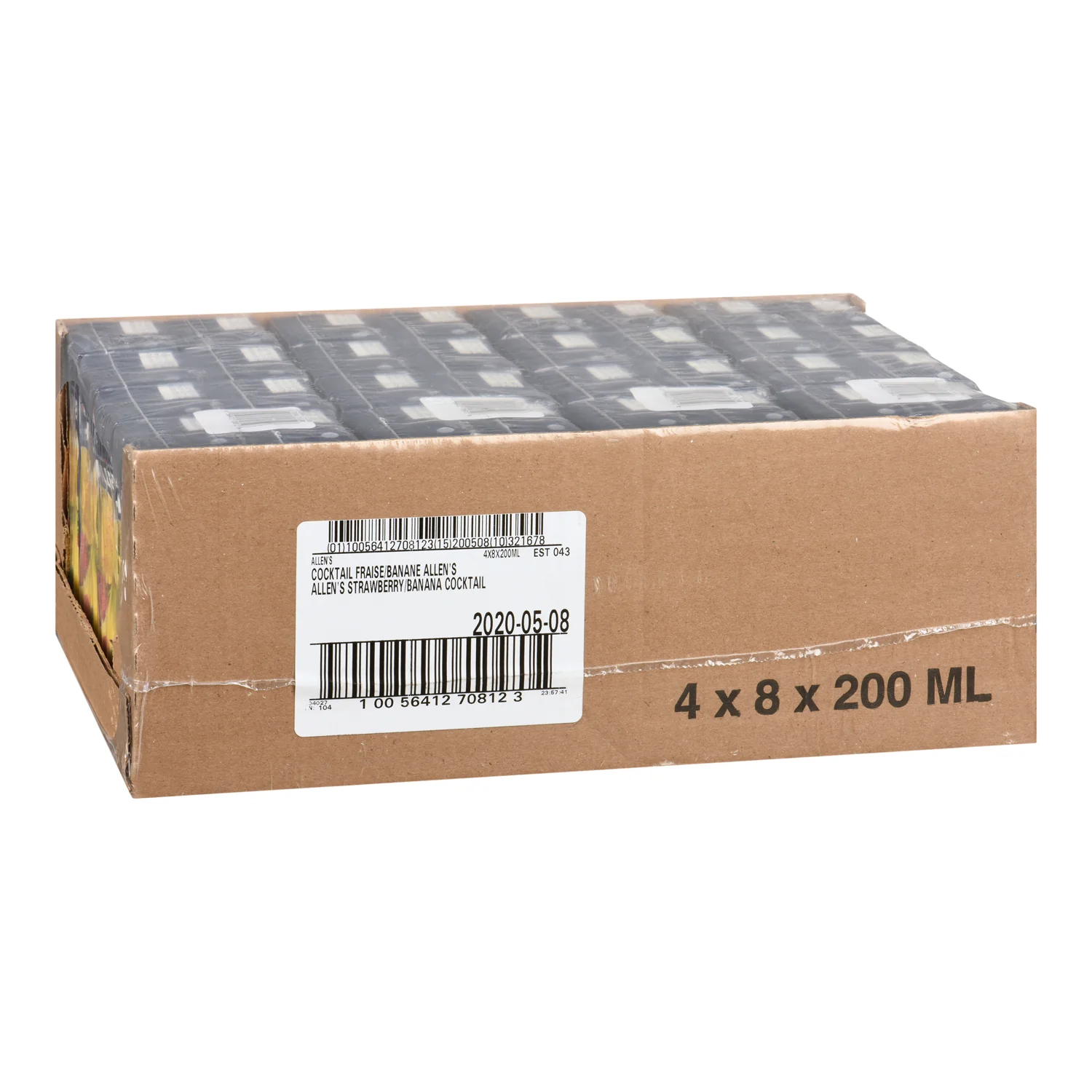 Allens - Tetra Strawberry Banana 32x200ML