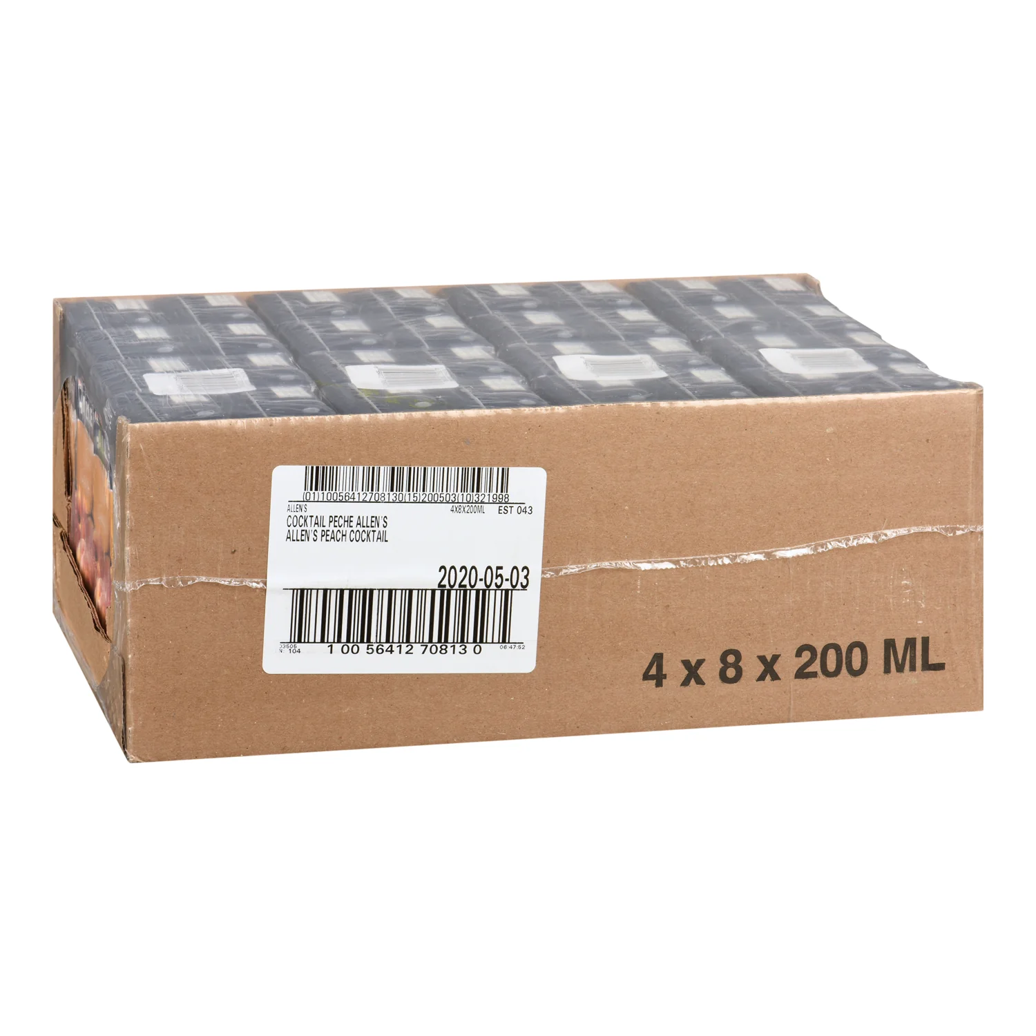 Allens - Tetra Peach Cocktail 32x200ML