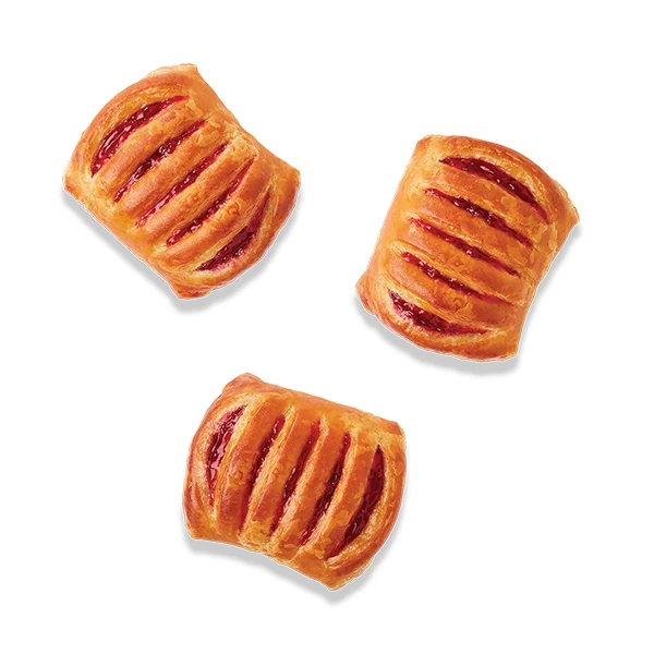 Bridor - Rtb Mini Raspberry Danish 80x45 GR