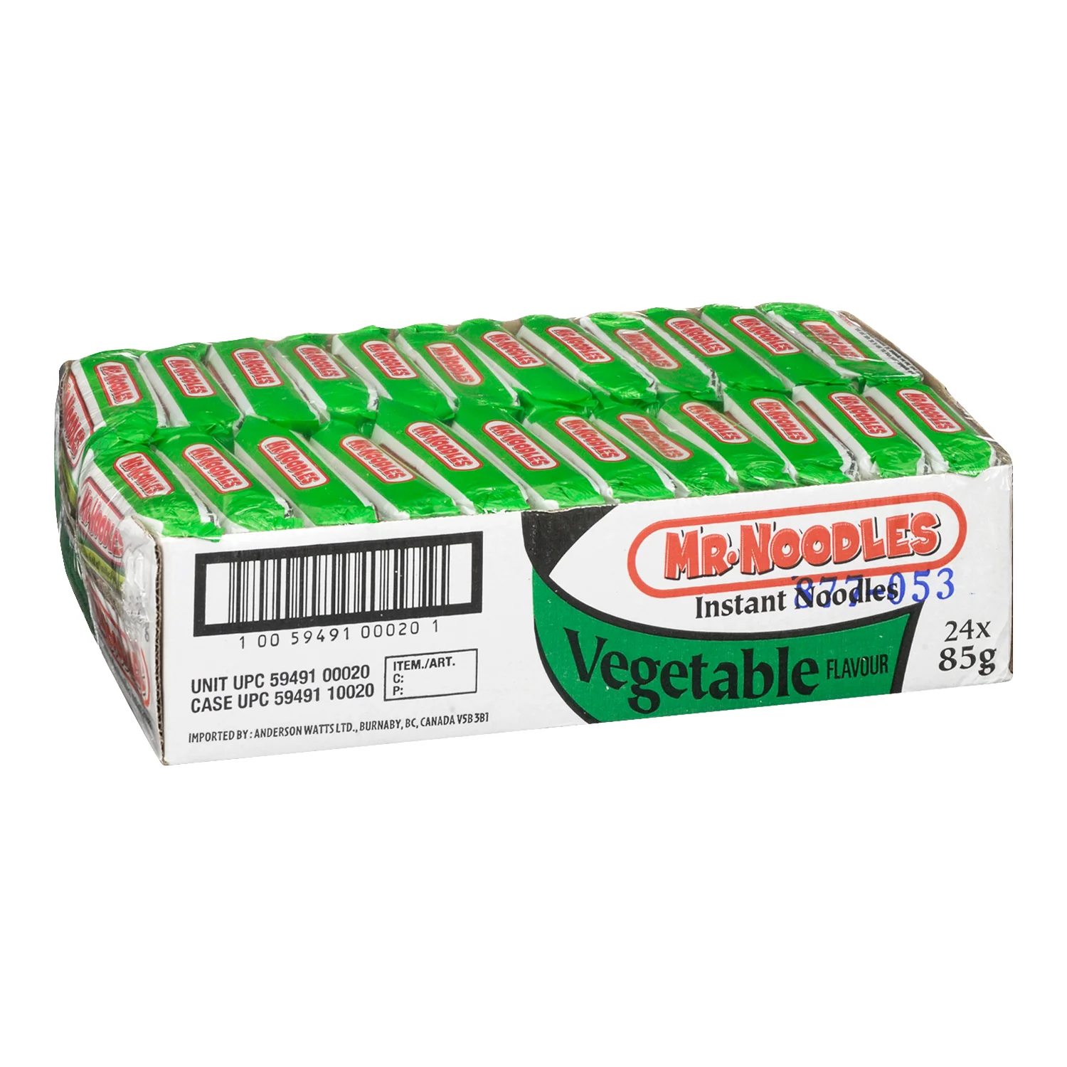 Mr. Noodle - Mr Noodles Vegetable 24x85 GR