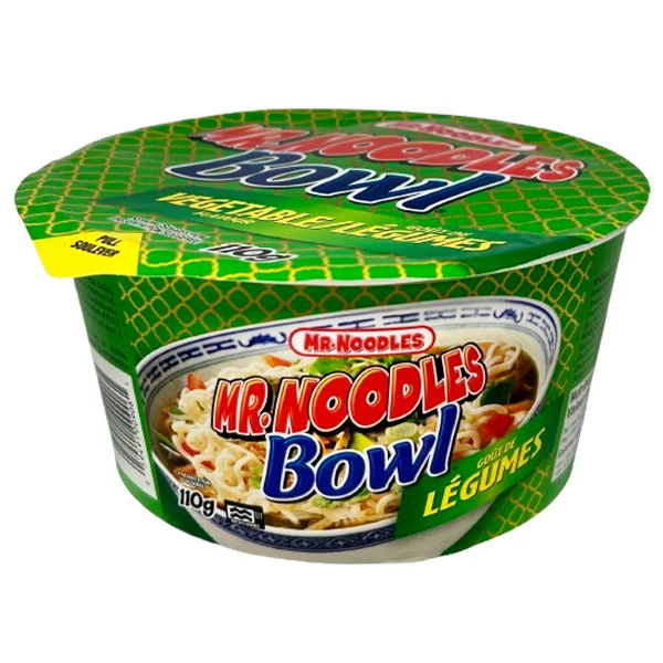 Mr Noodle - Noodles Vegetable Big Bowl 12x110 GR