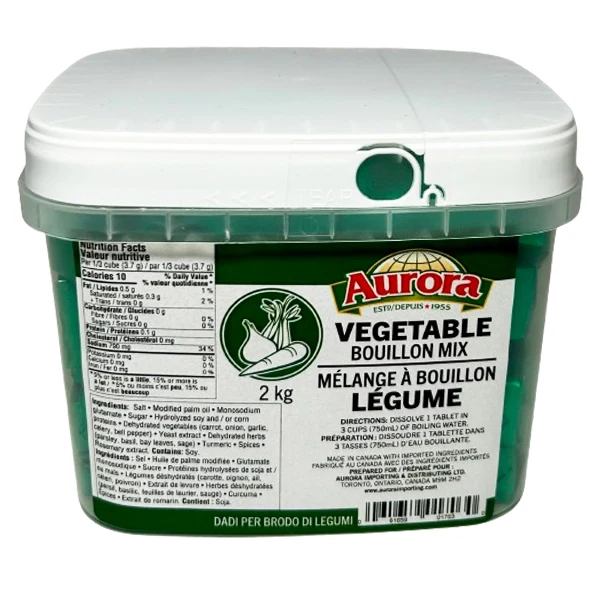 Aurora - Bouillon Vegetable Mix 4x2KG