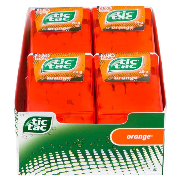 Tic Tac - Orange 24x12x29GR