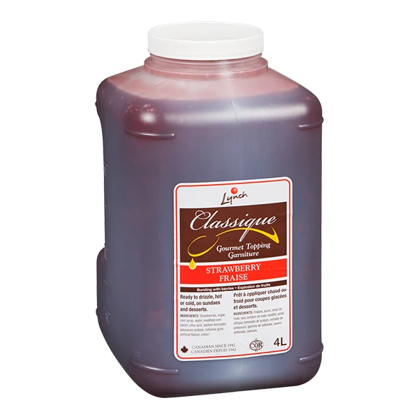Lynch - Classic Strawberry Topping 2x4 LT