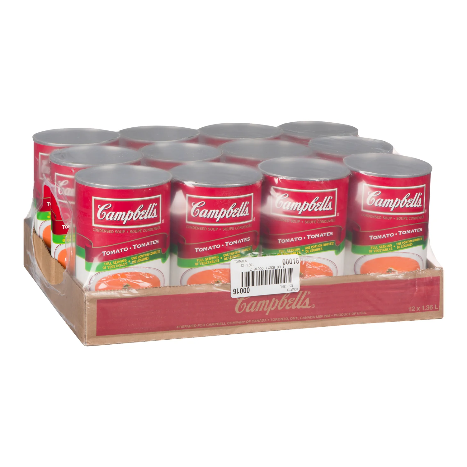 Campbells - Tomato Soup 12x48OZ