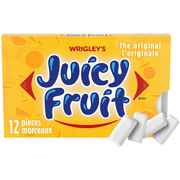 Juicy Fruit - Original 18x12x12 EA
