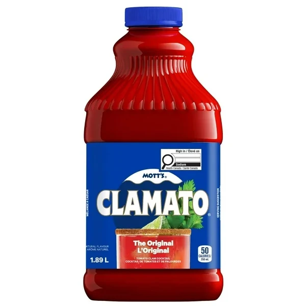 Motts - Clamato Regular Plastic 8x1.89 LT