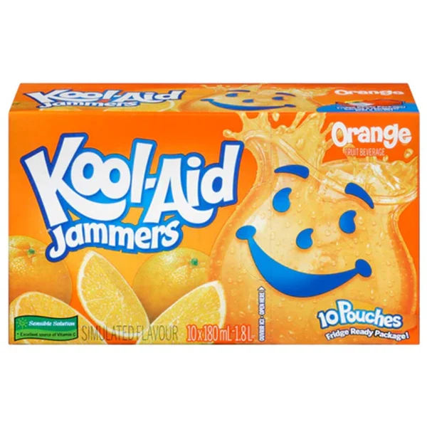 Kool-Aid - Jammers Orange 4x10x180 ML