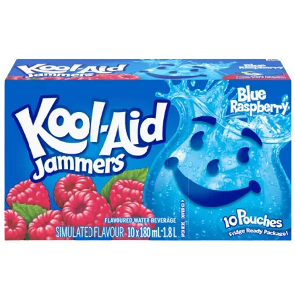 Kool-Aid - Jammers Blue Raspberry 4x10x180ML