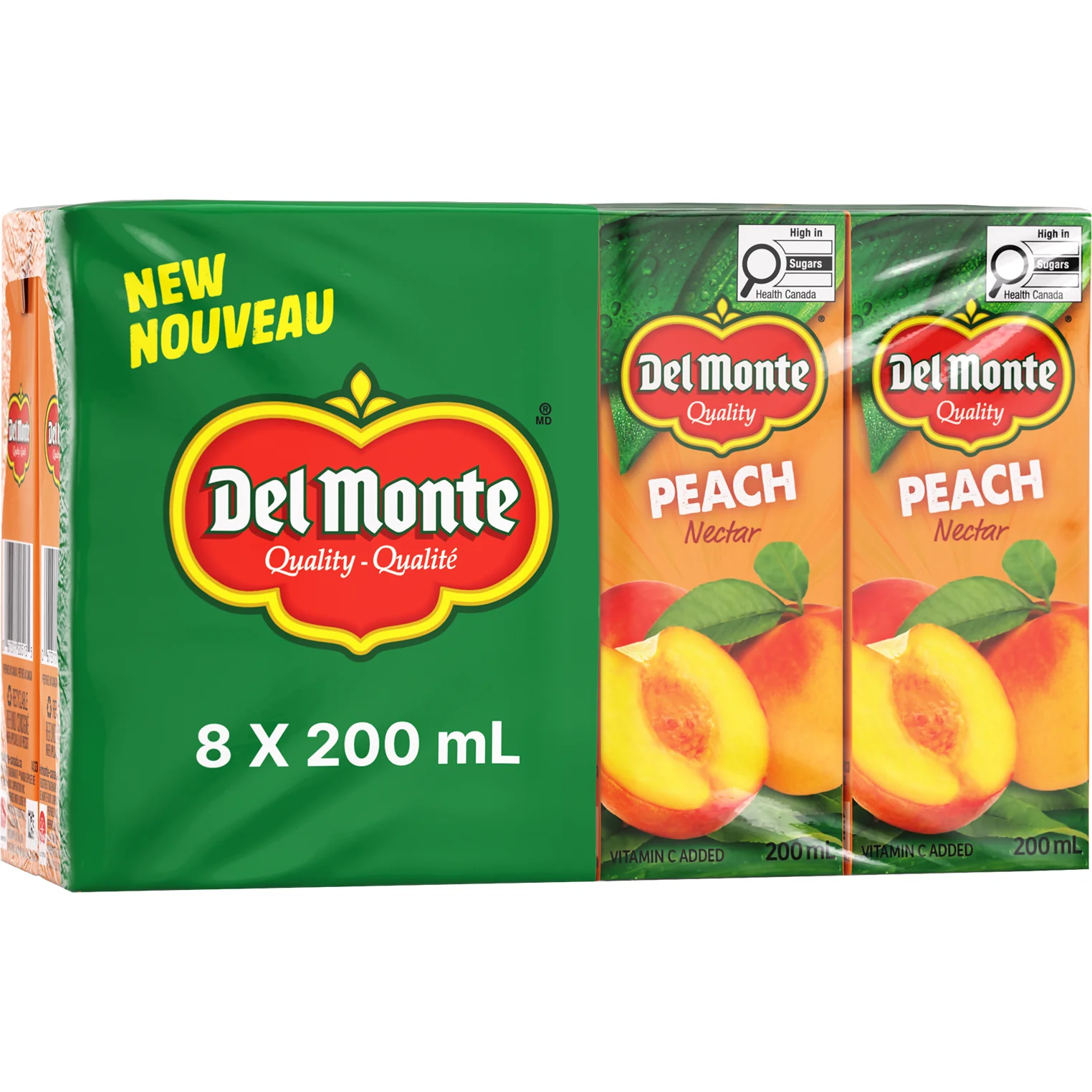 Del Monte - Peach 4x8x200 ML