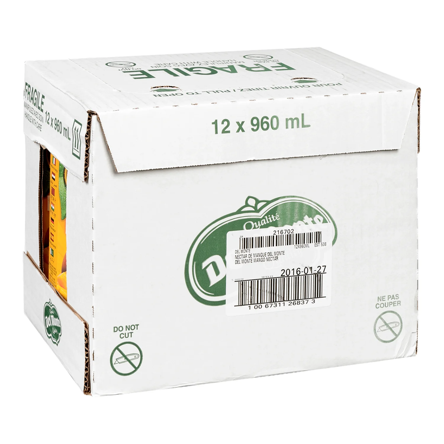 Del Monte - Mango Nectar 12x960 ML