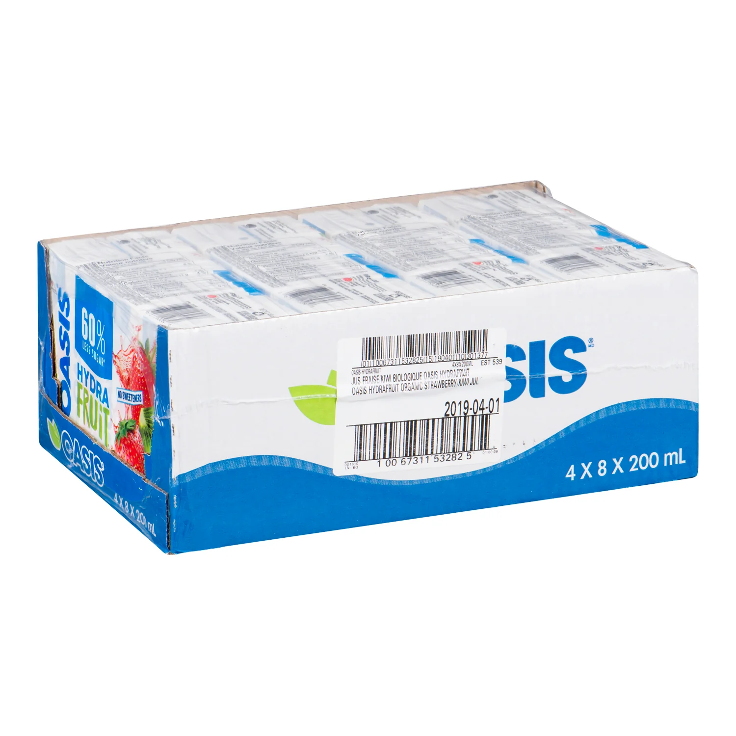Oasis - Tetra Hydra Strawberry Kiwi 32x200 ML