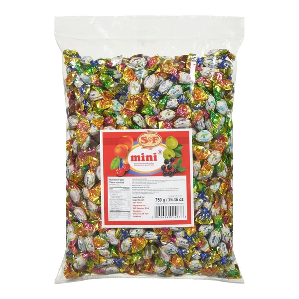 S&F - Mini Fruit Flav Candies 5x750 GR