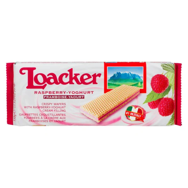 Loacker - Wafers Raspberry Yogurt 18x150 GR