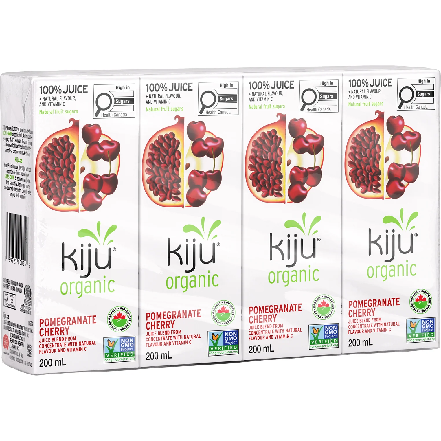 Kiju - Pomegranate Cherry 8x4x200 ML