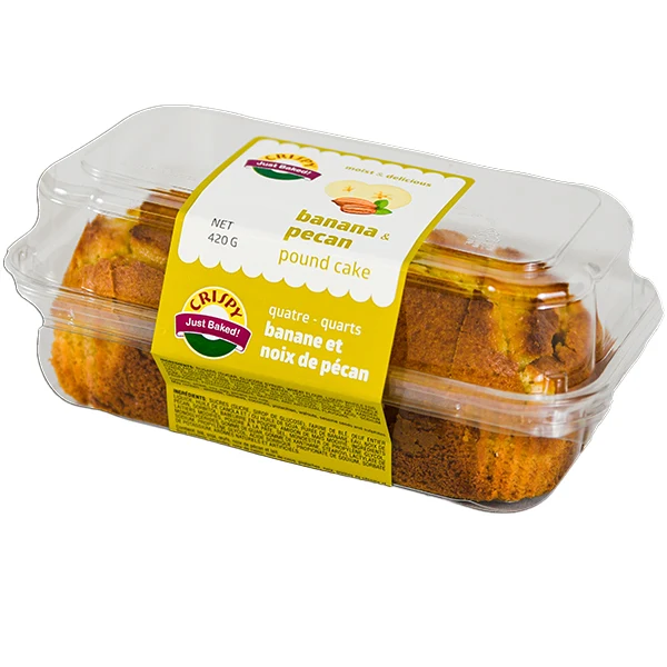 Crispy - Pound Cake Banana Pecan 12x420 GR