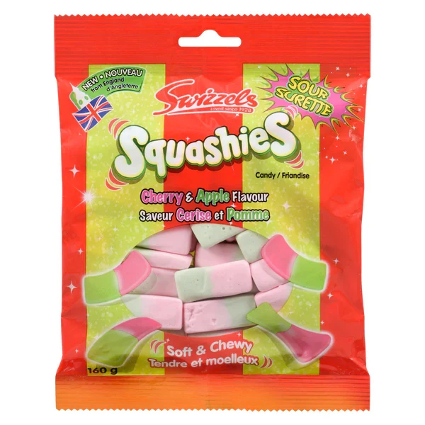 Swizzels - Sour Cherry Apple Squashies 10x160 GR
