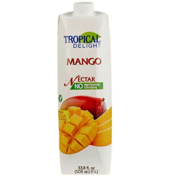Tropical Delight - Td Tetra Mango Nectar 12x1 LT