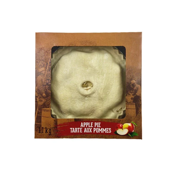Apple Valley - Unbaked Pie 10INCH 6x1.25 KG