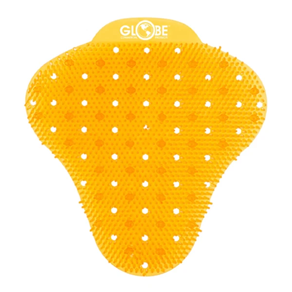 Aquos - Heavy-Duty Anti-Splash Urinal Screen Orange Mango 6x2 Un