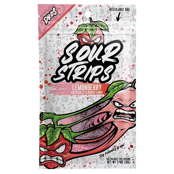 Sour Strips - Lemon Berry 12x96 GR