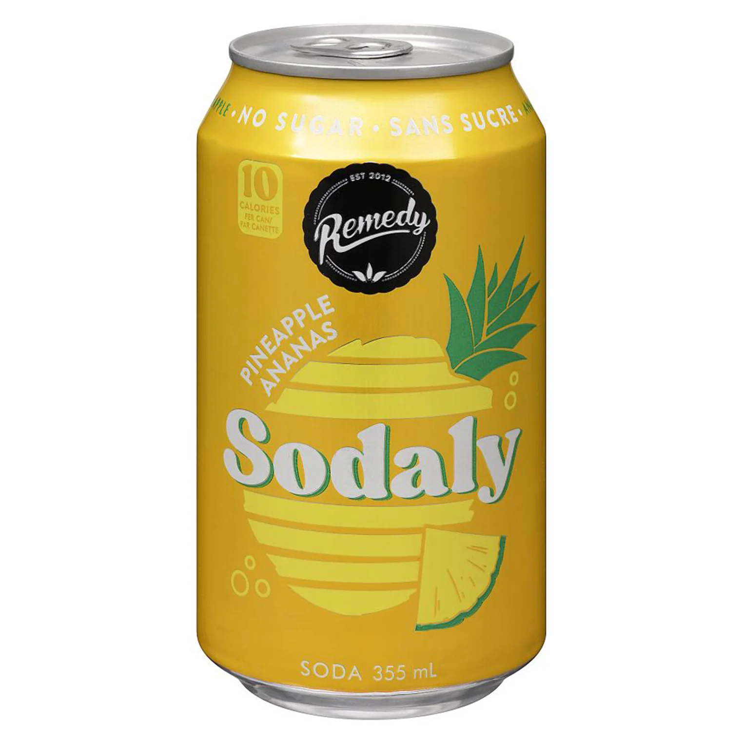 Remedy Drinks - Sodaly Pineapple 6x4x355 ML