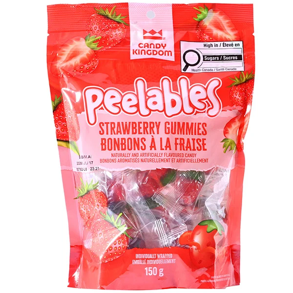 Ckd - Peelable Strawberry Gummies 12x150 GR