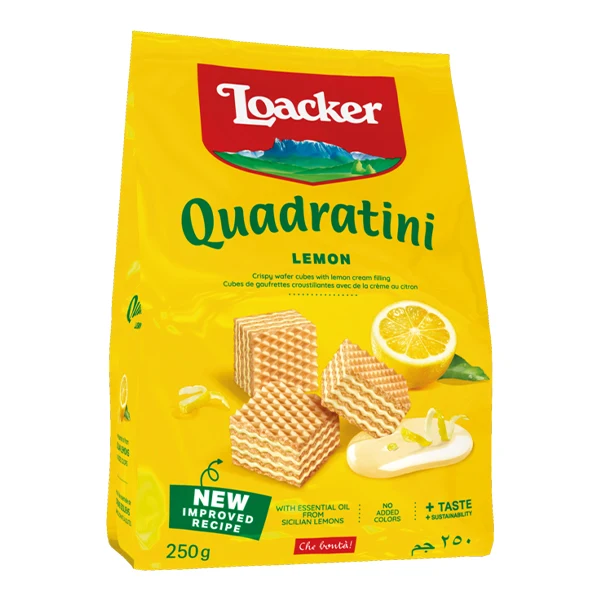 Loacker - Quadratini Lemon 6x250 GR