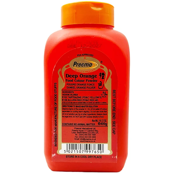 Preema - Food Colour Orange 400GR
