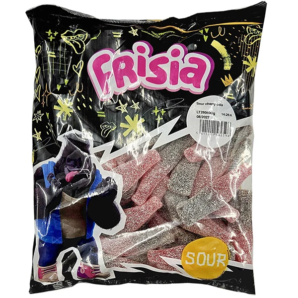 Frisia - Jumbo Sour Cherry Cola Bottles 1.5KG