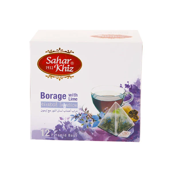 Saharkhiz - Borage With Lime Herbal Infusion 12x2 GR