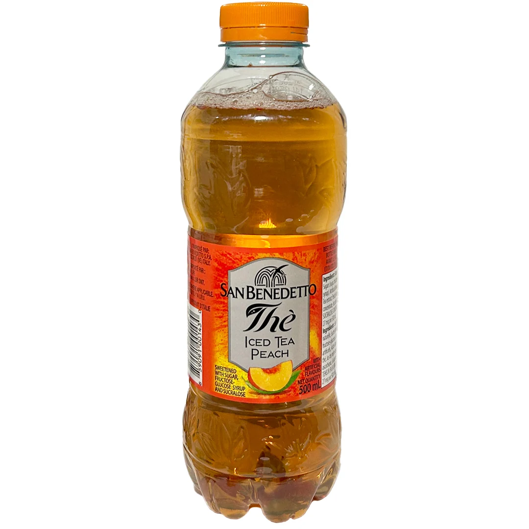 San Benedetto - Ben Peach Iced Tea 12x500ML