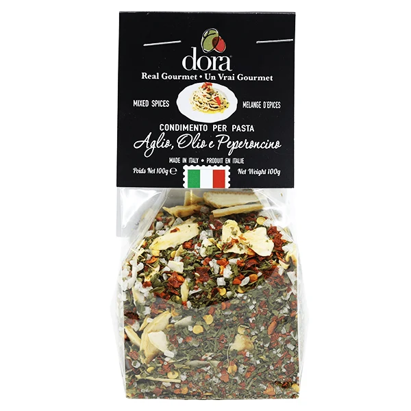 Dora - Garlic & Pepperoncino Pasta Seasoning 100GR