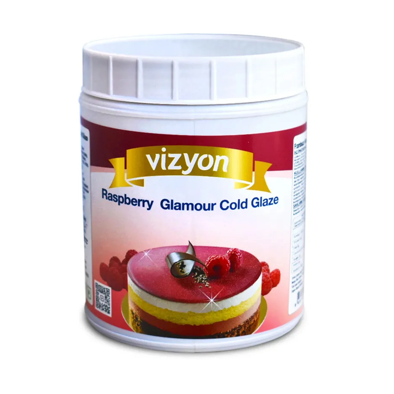 Vizyon - Cold Glaze Raspberry Glamour 16x1 KG