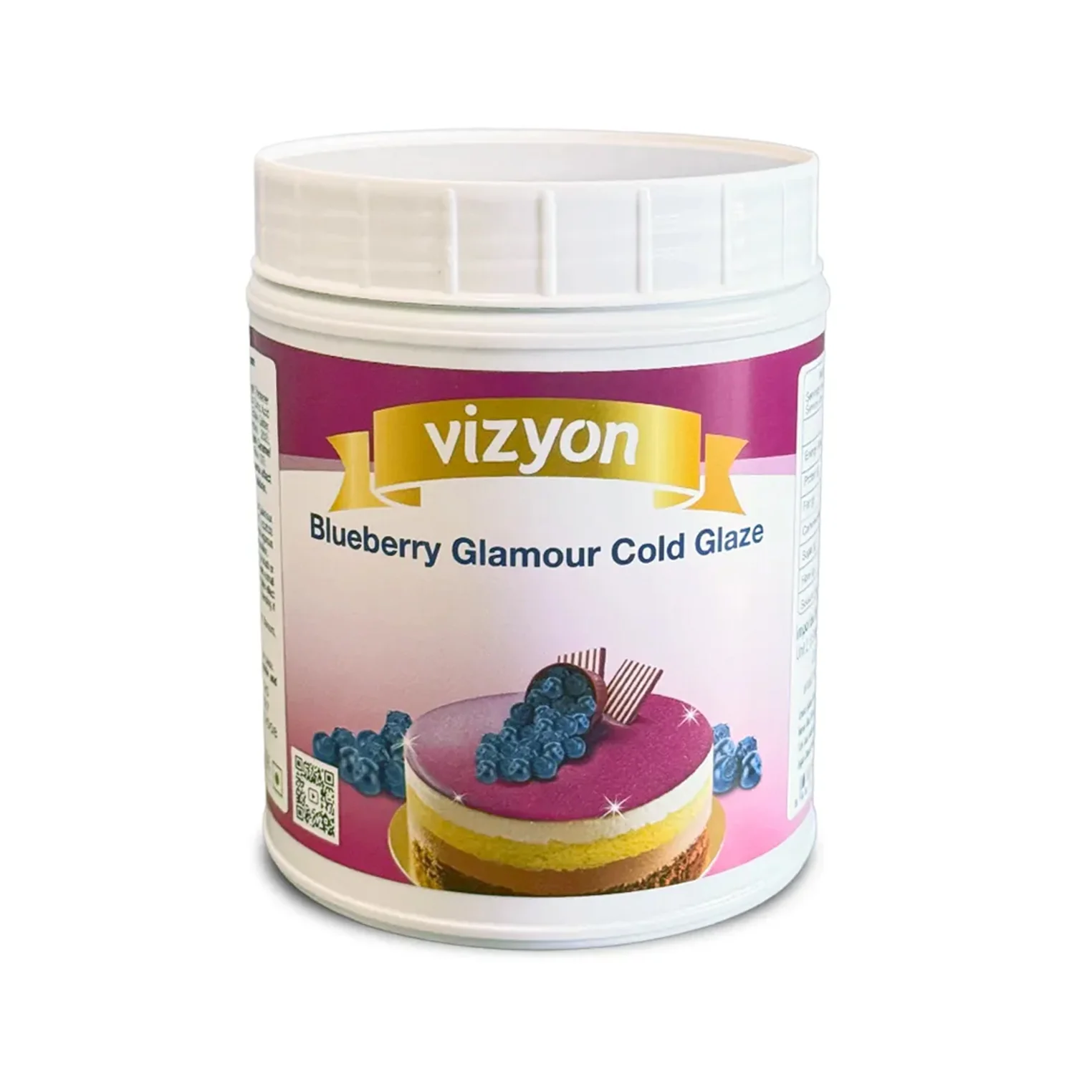 Vizyon - Cold Glaze Blueberry Glamour 16x1 KG