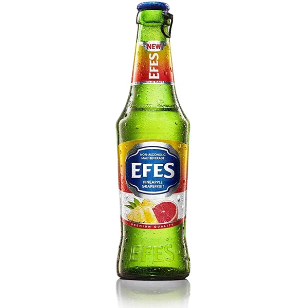 Efes - Non Alcoholic Malt Pineapple Grapefruit 24x330 ML