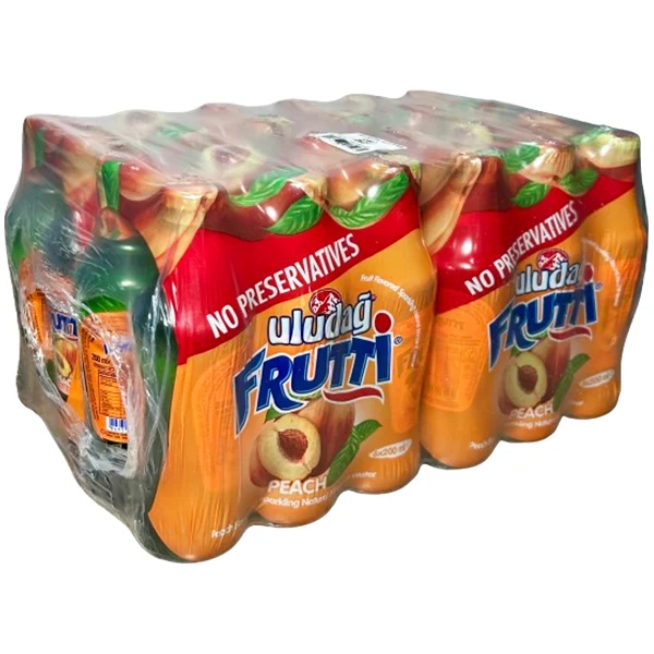 Uludag - Frutti Peach Flavored Sparkling Mineral Water 24x200 ML