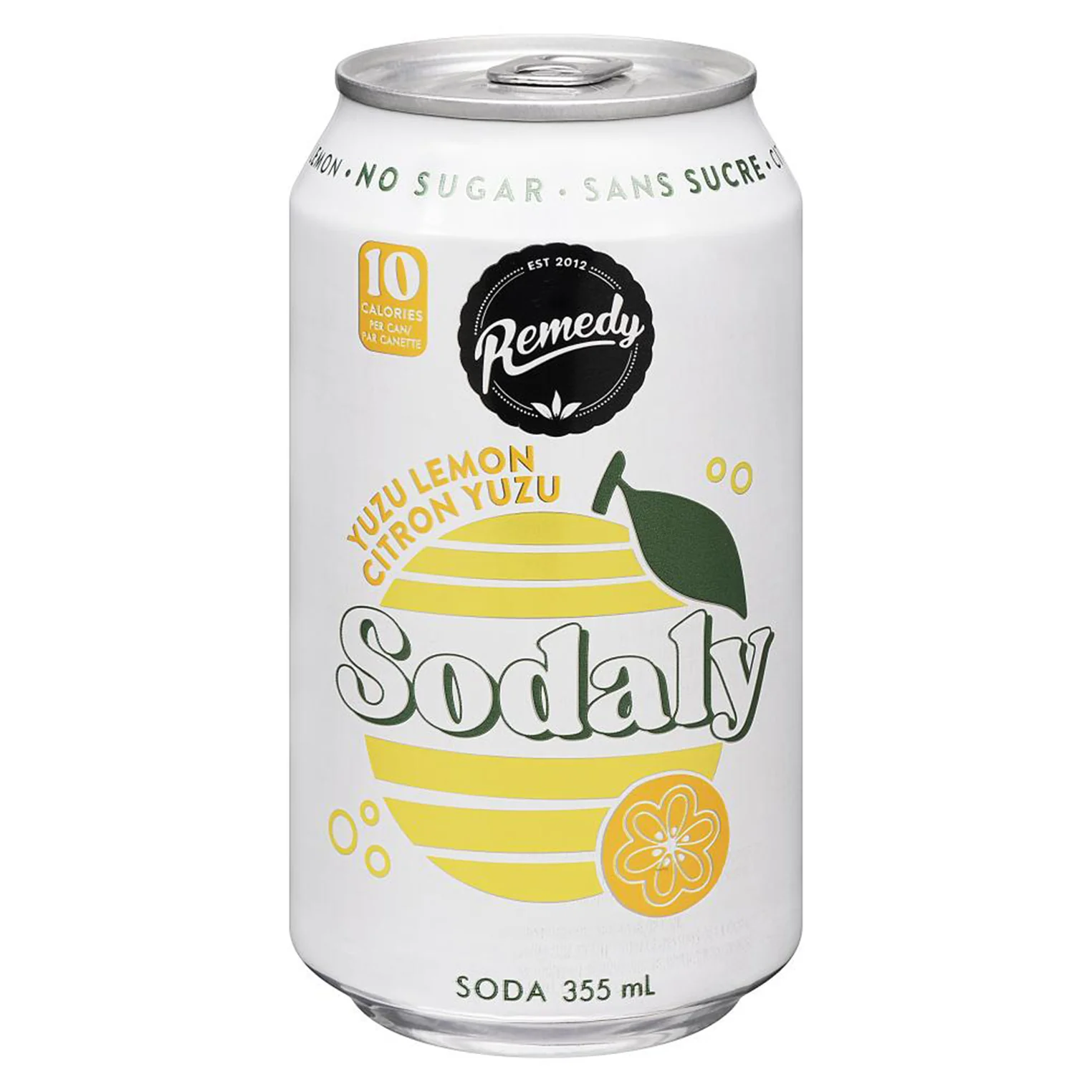 Remedy Drinks - Sodaly Yuzu Lemon 4x355 ML