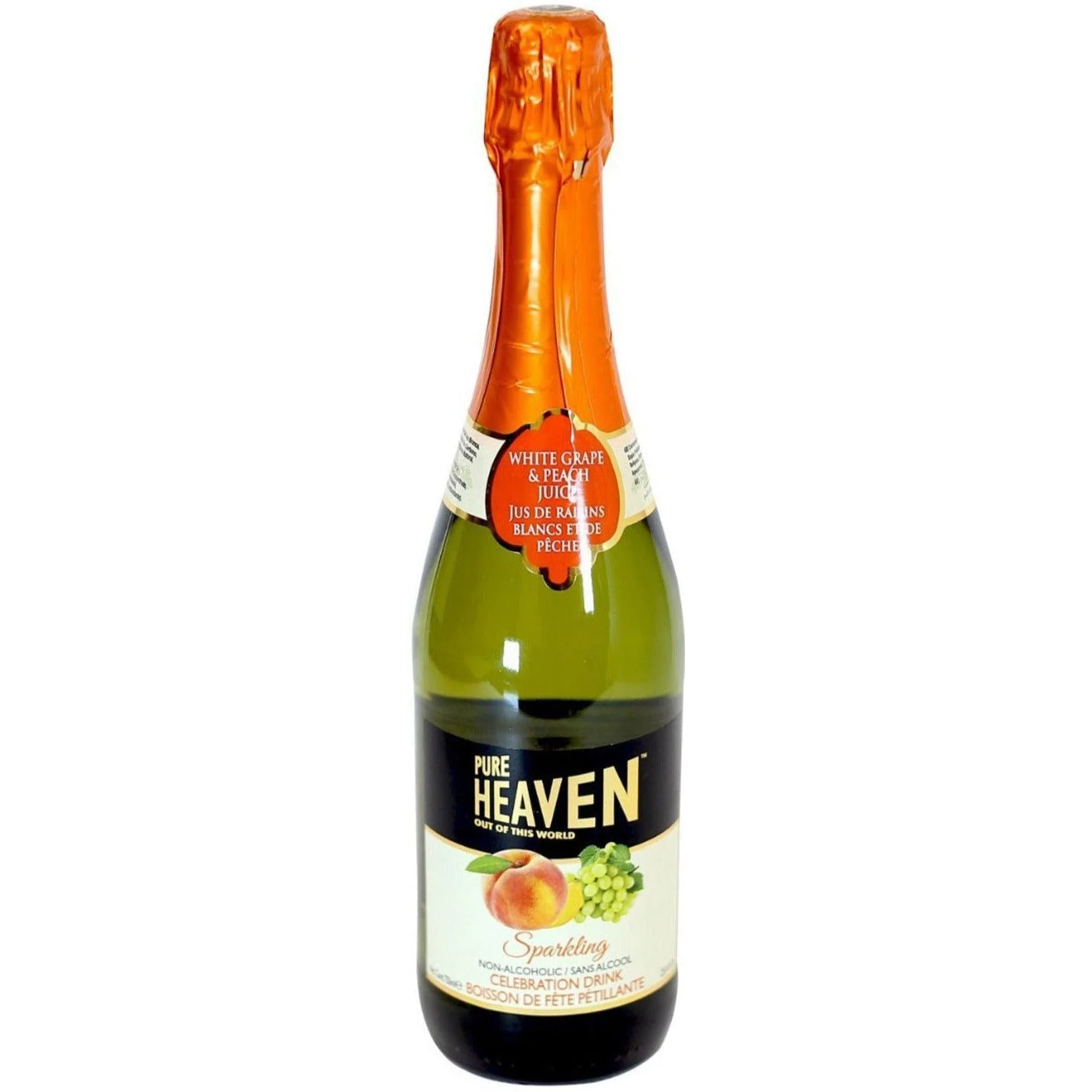 Pure Heaven - Sparkling Drink - Peach - Bottles — Each (750 ML)