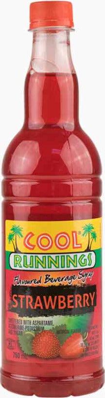 Cool Runnings - Strawberry Beverage Syrup — Case (12 x 750 ML)