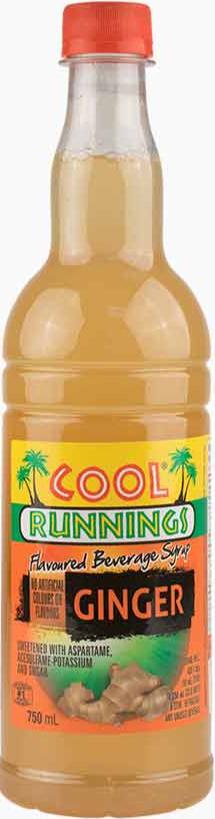 Cool Runnings - Ginger Beverage Syrup — Case (12 x 750 ML)