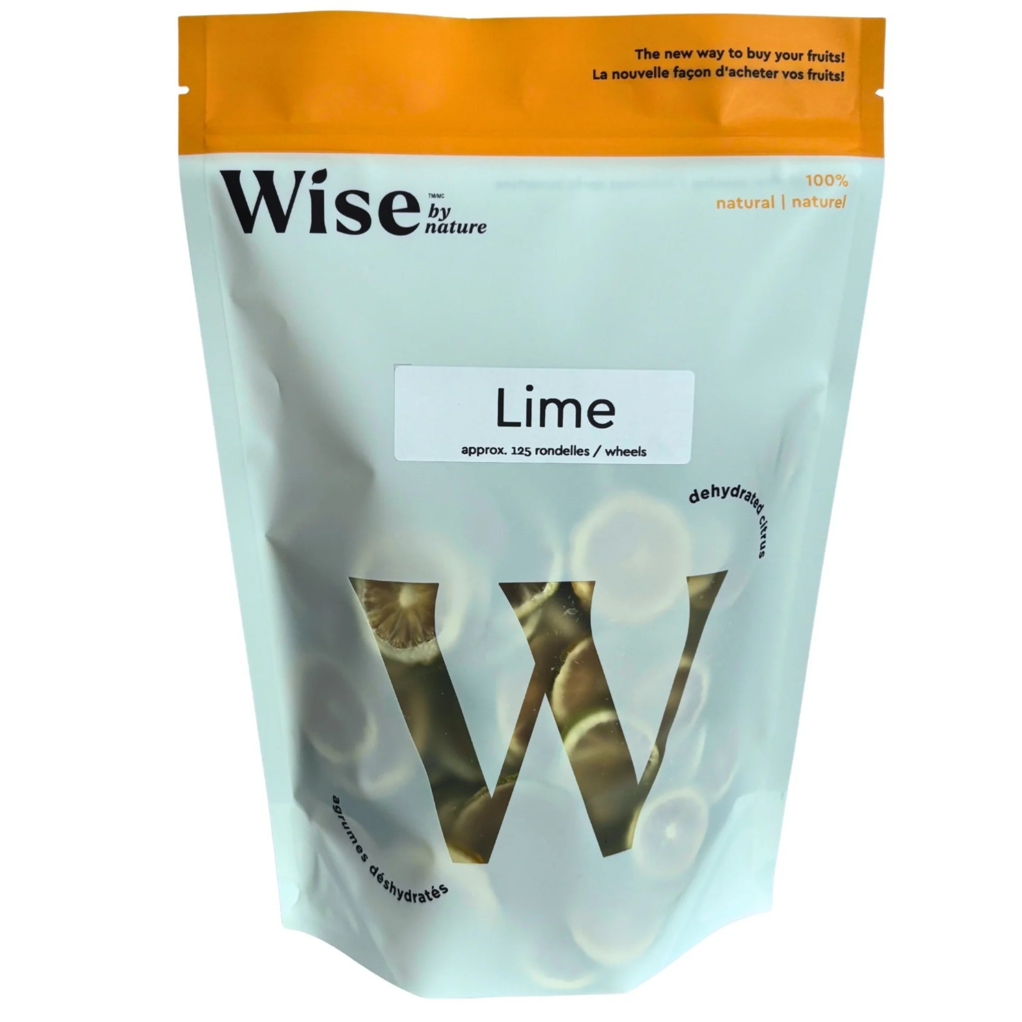 Wise By Nature - Lime - Wheels — Each (155 G)