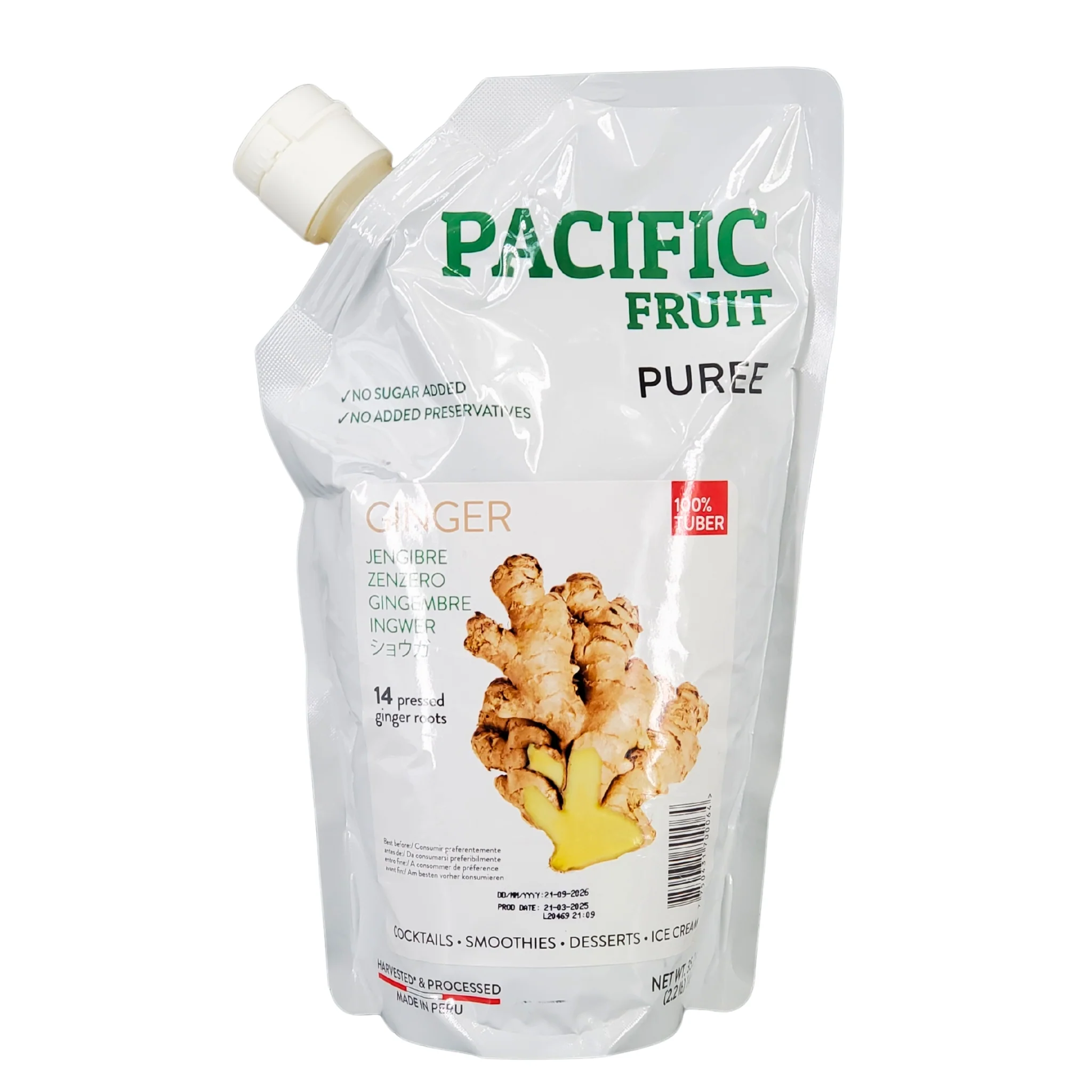 Pacific Fruit Ginger Purée — Each (1 KG)