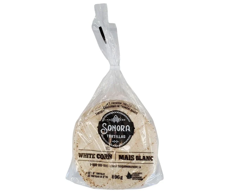Sonora - Tortilla - 6" White Corn - 250030 — Case (8 x 32 CT)