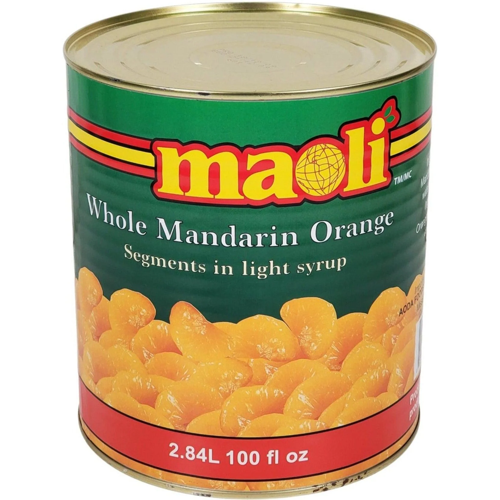 Maoli/Success - Mandarin - Whole Orange — Case (6 x 100 OZ)