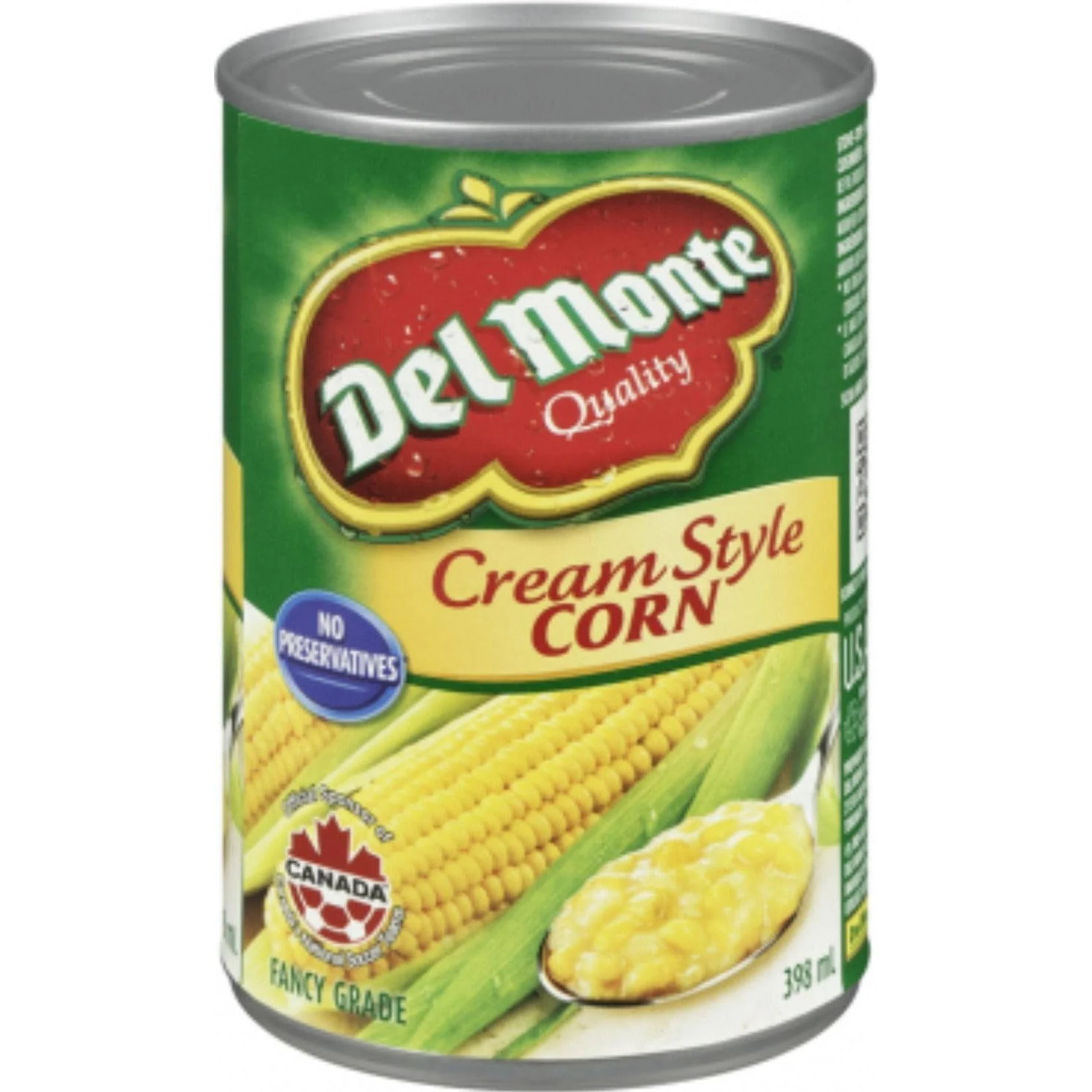 Del monte / Green Giant - Cream Style Corn — Case (24 x 398 ML)